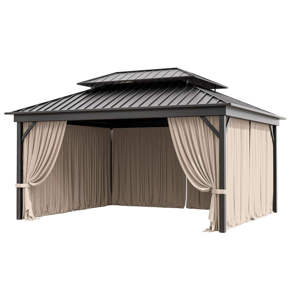 ෆのんぴなෆページ Kozyard 12' x 20' Curtains for Alexander 12'x20' Gazebo
