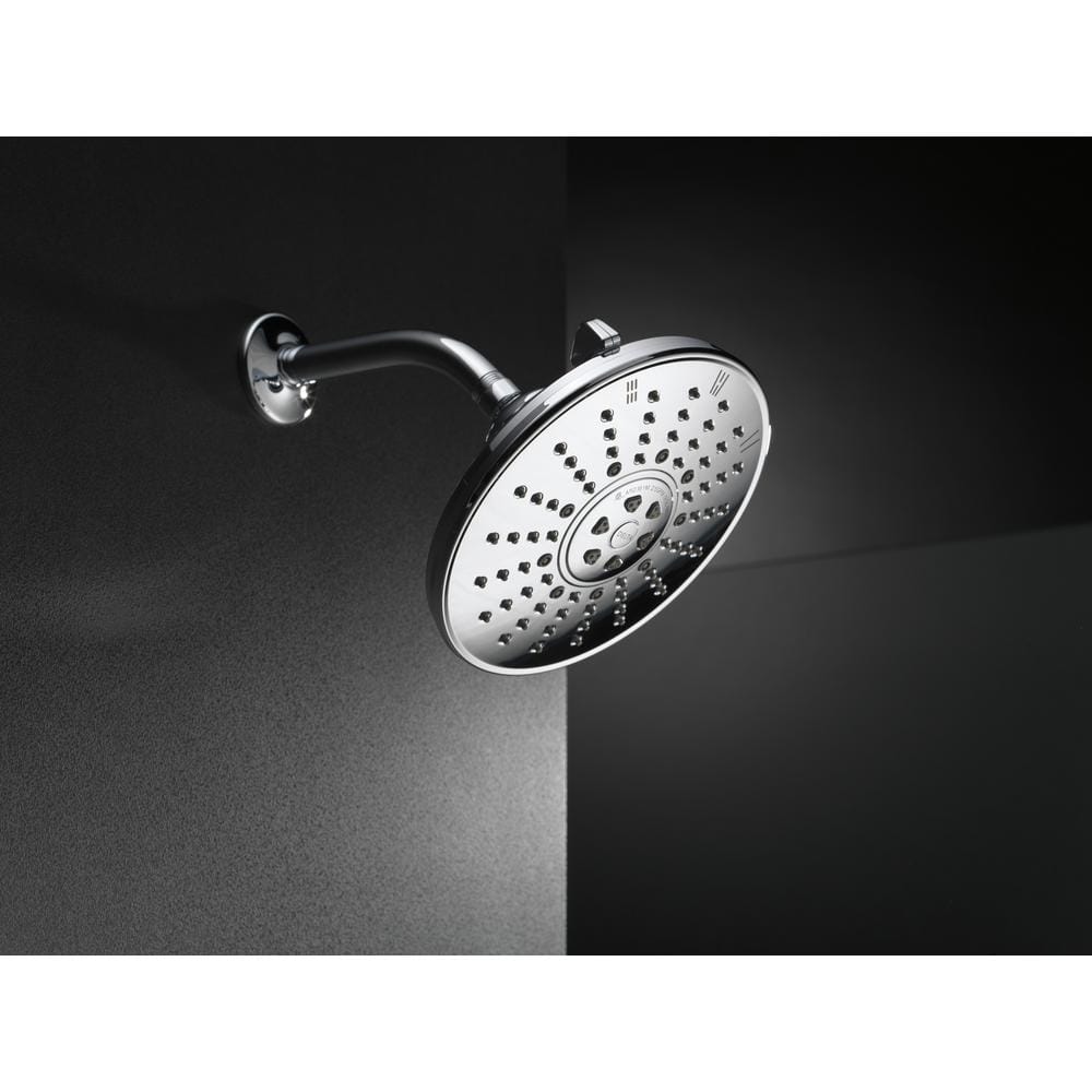 Chrome Multi-Function Wall Mounted Rain Shower Head