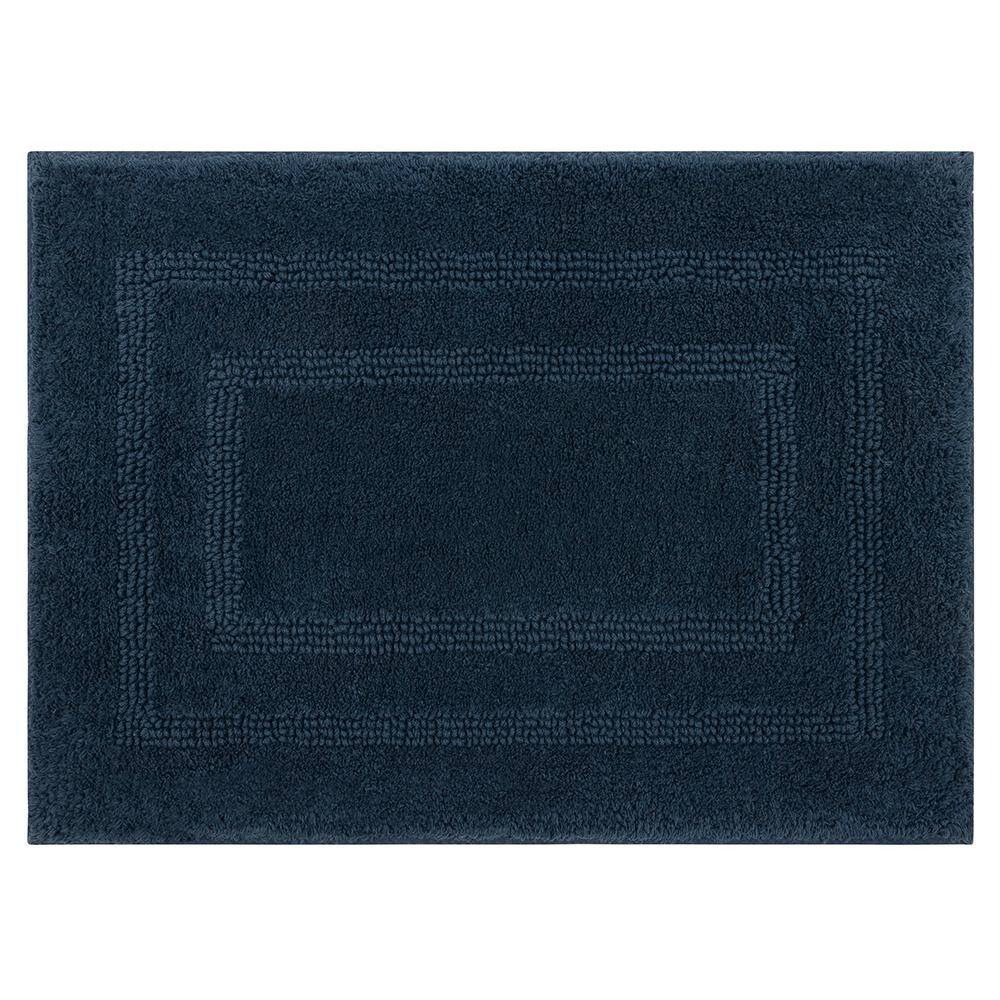 Twilight Boardwalk Reversible Cotton Bath Rug 21" x 34"