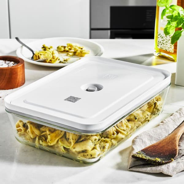 Fresh & Save Glass Vacuum Gratin Dish, Airtight Food Storage Container