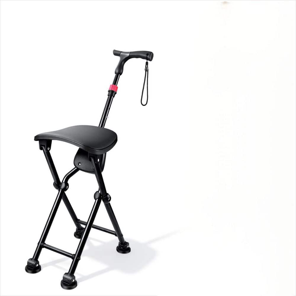 Four-Legged Cane with Seat, Walking Cane with Seat Suitable for Men, Women price history on PriceWatchPro