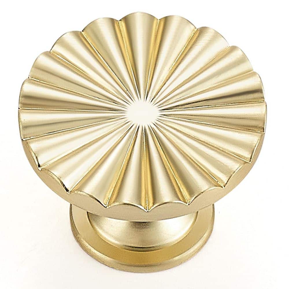 10-Piece Brushed Gold Cabinet Knobs, Vintage Flower Zinc Alloy Drawer Knobs, Decorative Home Hardware, Screws Included price history on PriceWatchPro