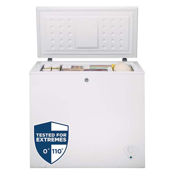 FCM11SRWWGE GE® 10.7 Cu. Ft. Manual Defrost Chest Freezer WHITE - Westco  Home Furnishings