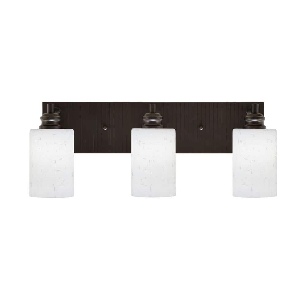 Albany 22.5 in. 3-Light Espresso Vanity Light
