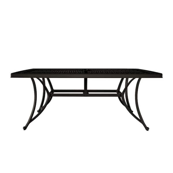 Clihome 72 In X 42 In Outdoor All Cast Aluminum Rectangular Dining