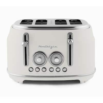 Elite Gourmet 4 Slice Long Slot, Black Cool Touch Toaster ECT4829BX - The  Home Depot