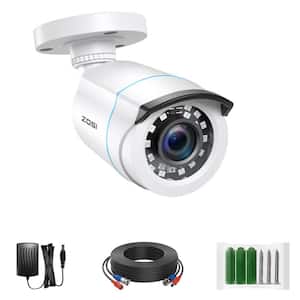 Wired 1080p 4-in-1 Home Security Camera Waterproof Compatible for TVI/CVI/AHD/CVBS DVR