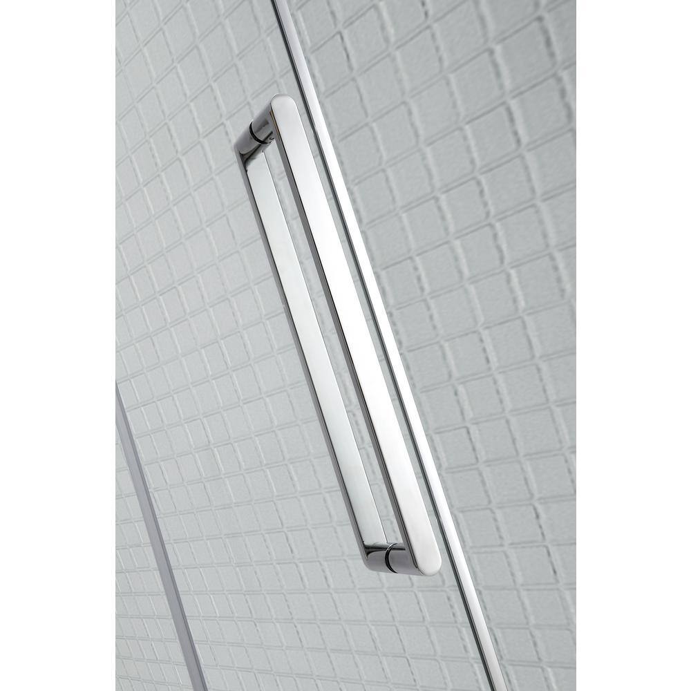 Primo 60"x78" Chrome Frameless Sliding Shower Door
