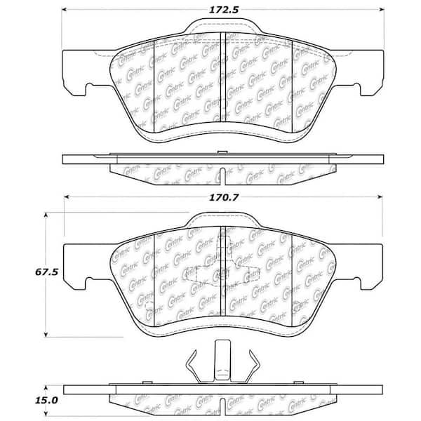 Centric Parts Disc Brake Pad Set