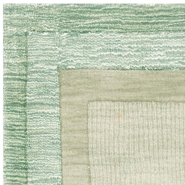 Safavieh Impressions IM821D Green / Beige Rug, Size: 3' x 5