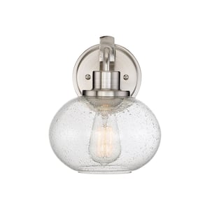 Trilogy 1-Light Brushed Nickel Wall Sconce