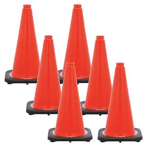 18 in. Traffic Orange Traffic Cones