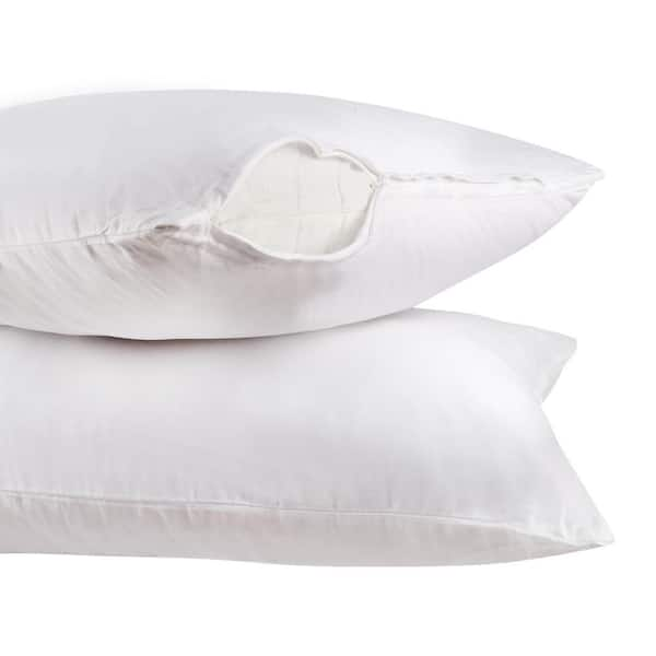 Organic Cotton 300 Thread Count Percale Euro Sham - Vapour · Under