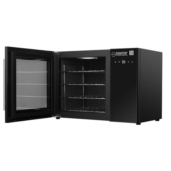 EQUATOR ADVANCED Appliances Equator 25 in. wide 16-Bottle Wine Refrigerator  in Black WR 16 - The Home Depot