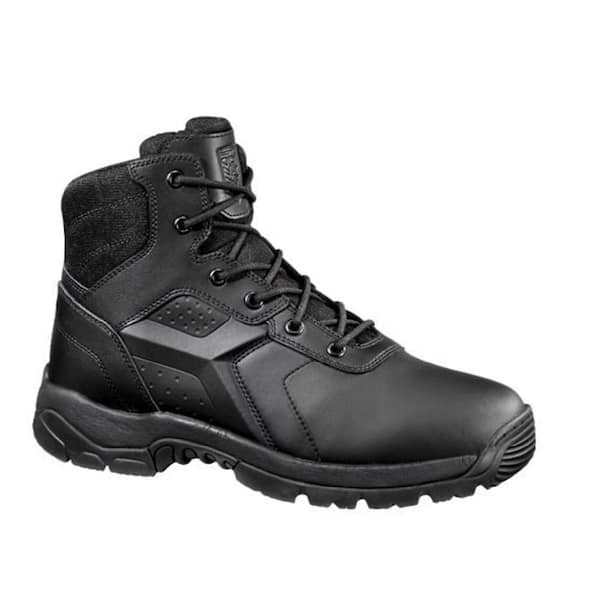 Battle Ops Men's 07.5MW Black Polishable Waterproof Soft Toe 6 in. Tactical Boot