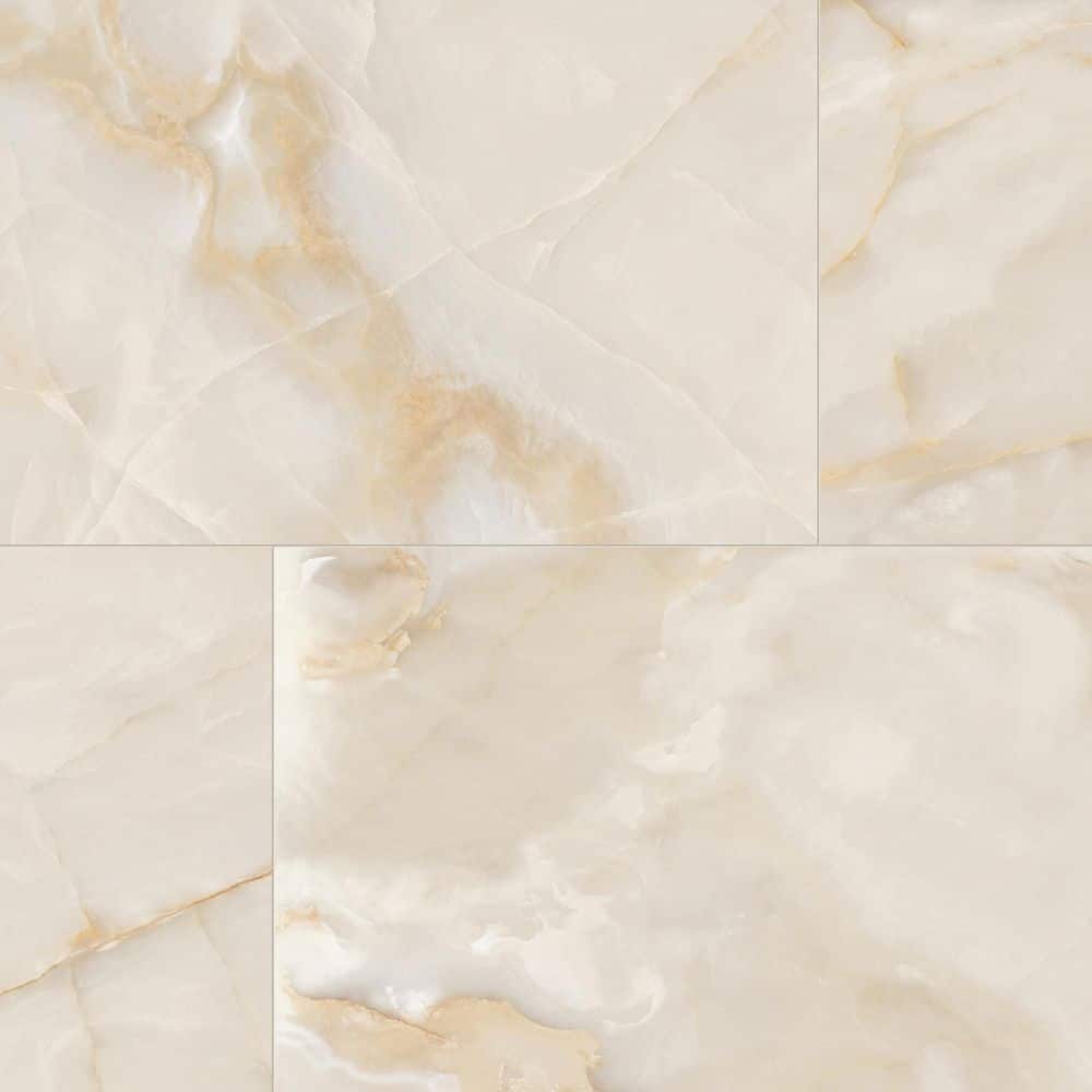 American Onyx Beige 24 in. x 48 in. Matte Marble Look Porcelain Floor and Wall Tile (2-Pieces, 16 sq. ft. /Case) price history on PriceWatchPro