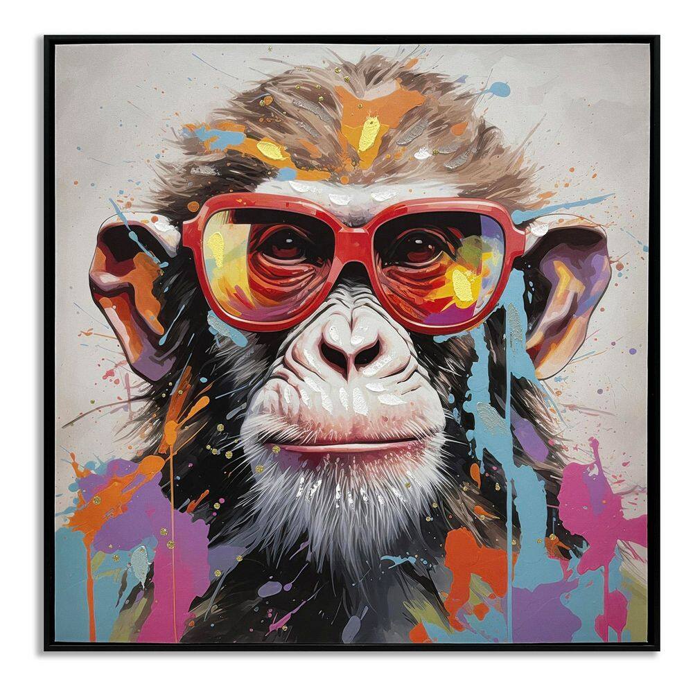 1-Piece Framed Graphic Print Animal Art Print 25 in. x 25 in. price history on PriceWatchPro