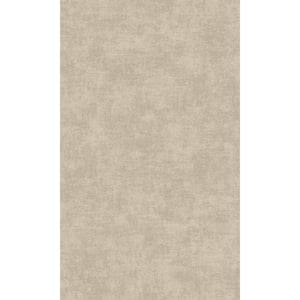 Taupe Concrete Plain Printed Non-Woven Paper Non Pasted Textured Wallpaper 57 sq. ft.