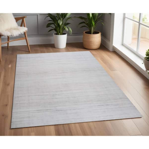 4 ft. x 6 ft. Beige Abstract Area Rug