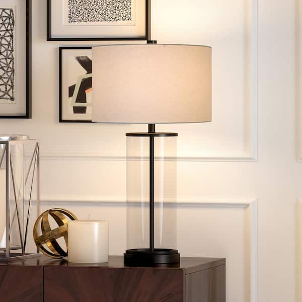 Getand Wissen vervolging Meyer&Cross Rowan 28 in. Bronze Table Lamp TL0122 - The Home Depot