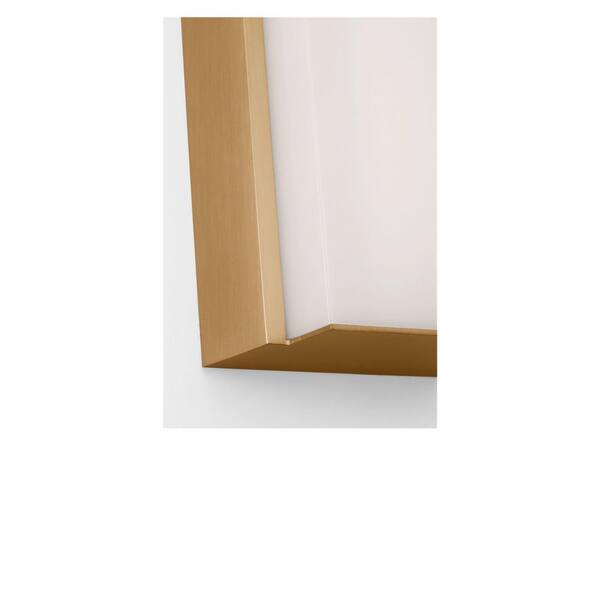 Generation Lighting Panna 18 in. W x 3 in. H Satin Brass Modern