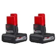 M12 12-Volt Lithium-Ion XC High Output 5 Ah Battery (2-Pack)