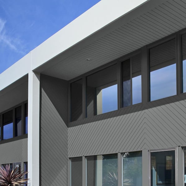 5 gal. #770F-5 Dark Ash Satin Exterior Paint