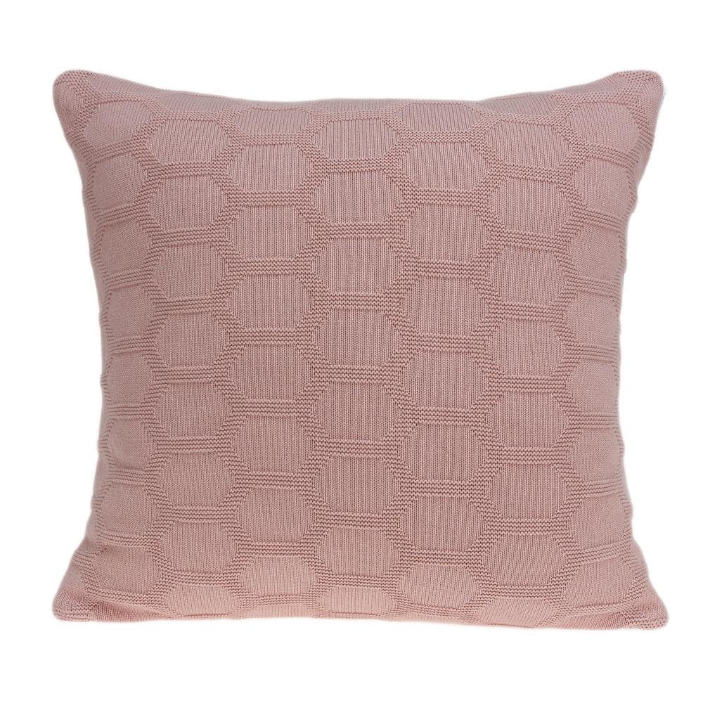 Diani Pink Throw Pillow