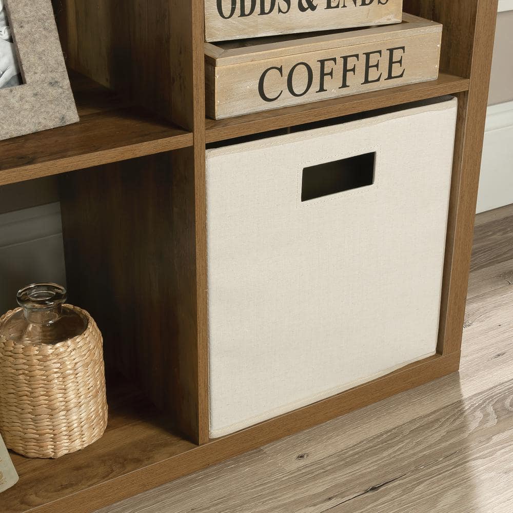 Rural Pine 6-Cube Adjustable Organizer Storage Bookcase