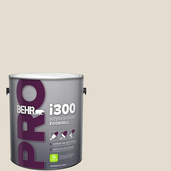 BEHR PRO 1 gal. #N340-1 Light Granite Eggshell Interior Paint
