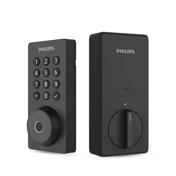 Philips Smart Wi-Fi Door lock Deadbolt with Push Button Lighted Keypad Pin Code