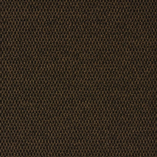 Foss Peel and Stick Modular Mat Hobnail Mahogany 18 in. x 18 in. Indoor/Outdoor Carpet Tile (10 Tiles/Case)