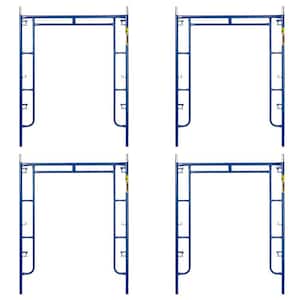Saferstack 6.4 ft. x 5 ft. Mason Walk-Through Arch Scaffold Frame (4-Pack)