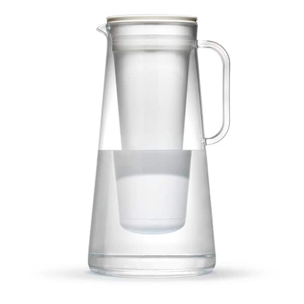 LifeStraw Home 10C BPA-Free Water Filter Pitcher - White