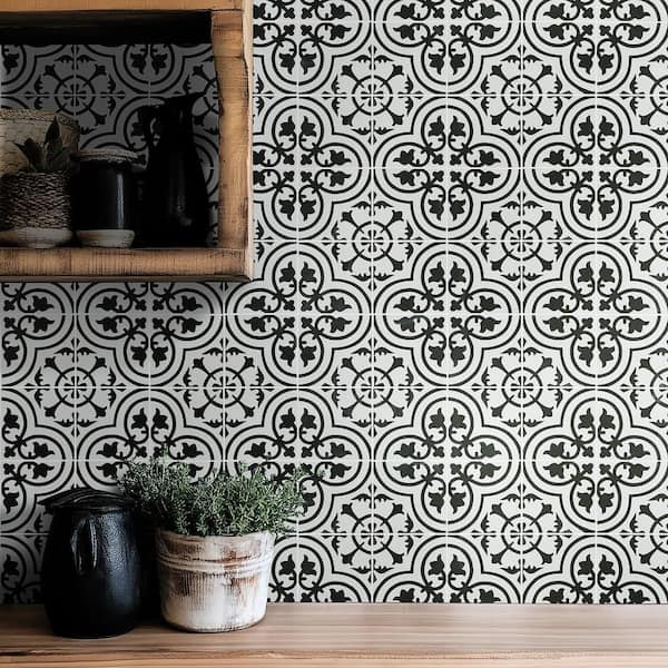 Encaustic Amantus 8 in. x 8 in. Matte Porcelain Floor and Wall Tile (237.36 sq. ft. /Pallet)