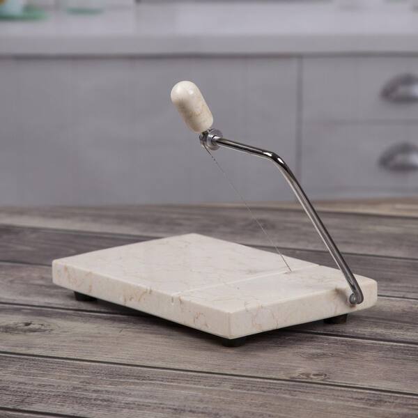 RSVP - White Marble Cheese Slicer – Kitchen Store & More