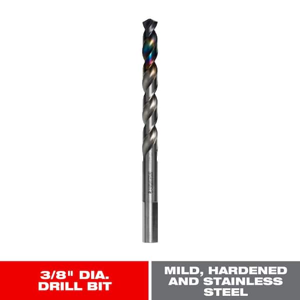 Metal Demon 3/8 in. High Speed Steel Drill Bit for Mild, Hardened and Stainless Steels