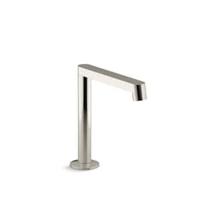 Components Bathroom Sink Faucet Spout with Row Design 1.2 GPM in Vibrant Polished Nickel