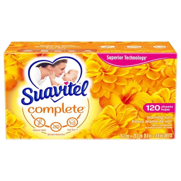 Suavitel Morning Sun Complete Dryer Sheets (120-Count)