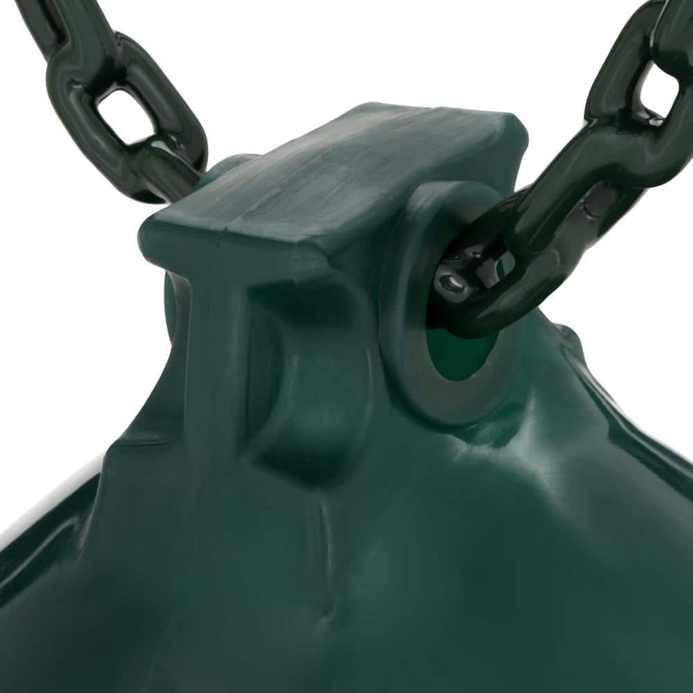 Green High-Density Plastic Buoy Ball Swing with Chain