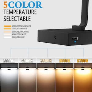 14-Watt Dimmable LED Vanity Light Bar with 5-Level Adjustable Color Temperature