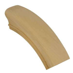 Stair Parts 7013 Unfinished Poplar Over-Easing Handrail Fitting