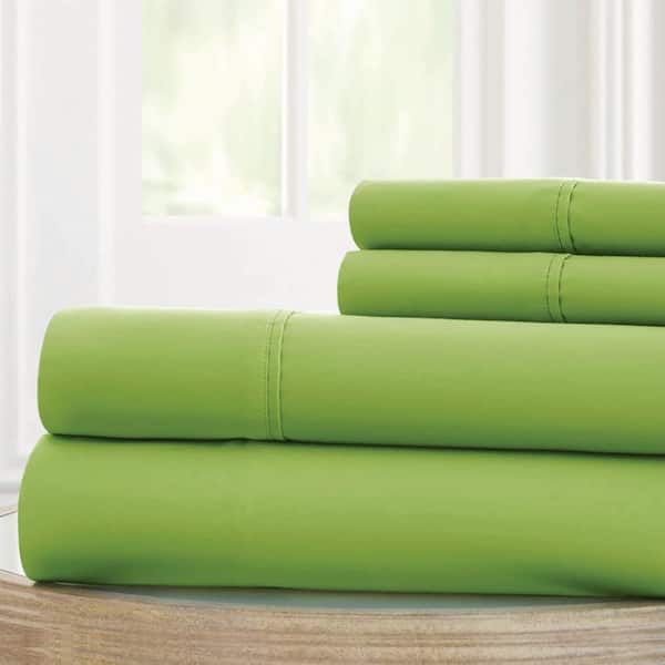 MODERN THREADS 1800 Series 100 gsm Greenery Cal. King Solid Microfiber
