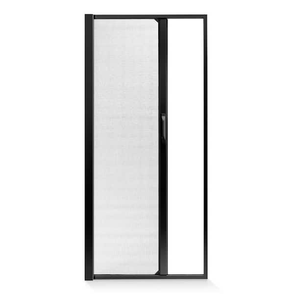 Black Aluminum Retractable Screen for Andersen 200 Series PermaShield Right-Hand Sliding Patio Door 70.5 in. x 79.5 in.