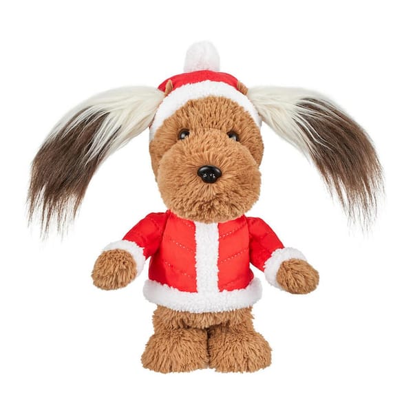 Home Accents Holiday 13 in Animated Ear Flapping Puppy