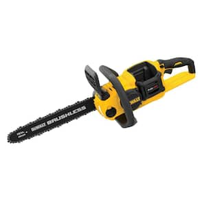 DEWALT FLEXVOLT 60V MAX 16in. Brushless Cordless Battery Powered Chainsaw Kit with 1 FLEXVOLT 2 Ah Battery Charger DCCS670T1 The Home Depot