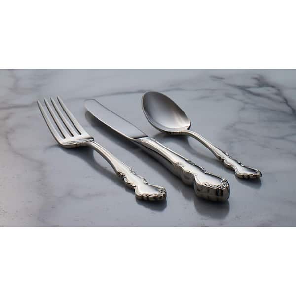 Oneida Dover One Silver 18/10-Stainless Steel Dinner Fork Set (Set