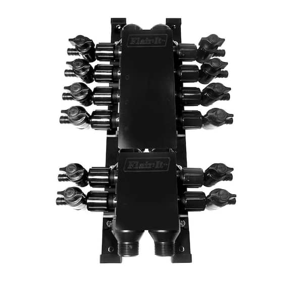 Ecopoly 12-Port PEX Manifold with 1/2 in. Valves
