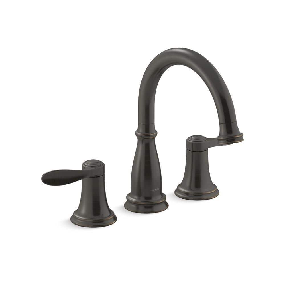 Bellera Oil-Rubbed Bronze Deck-Mount Bath Faucet Trim