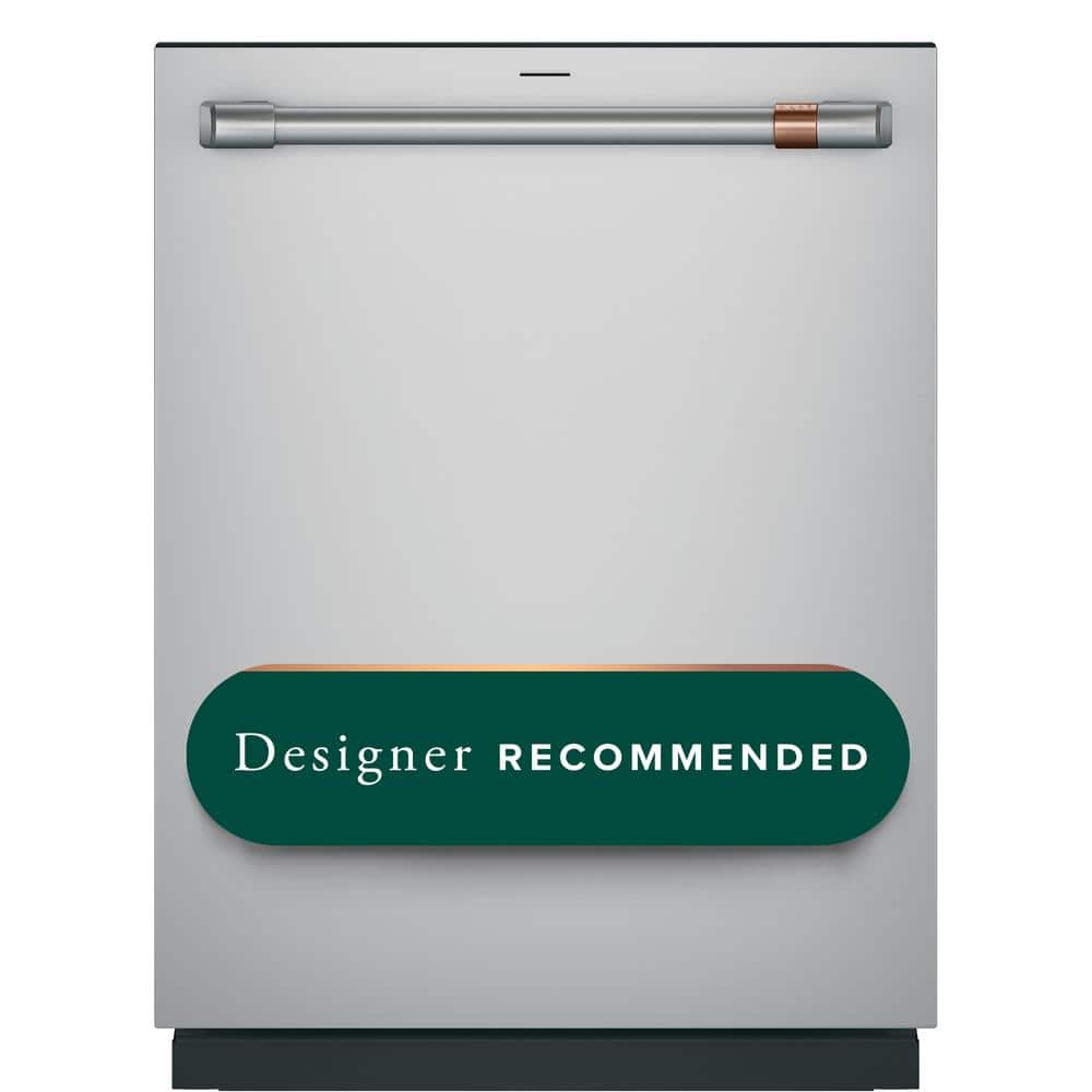 Cafe 24 in. Built-In Smart Top Control Dishwasher in Stainless with Stainless Tub, Interior Lighting, 39 dBA